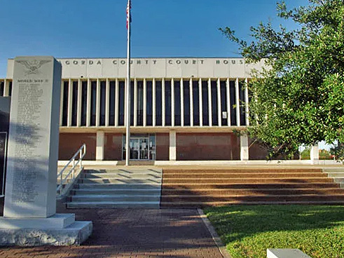 Matagorda County courthouse building